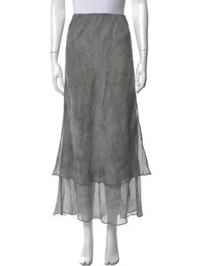 Pre-owned Paloma Wool Long Skirt In Grey