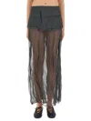 Paloma Wool Gray Mae Maxi Skirt In Black