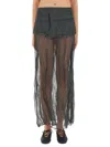 Paloma Wool Gray Mae Maxi Skirt In Black