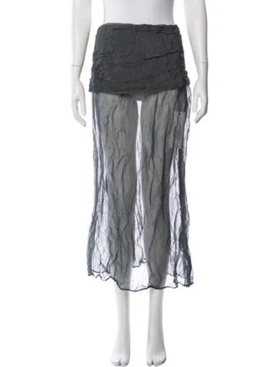 Pre-owned Paloma Wool Long Skirt W/ Tags In Silver