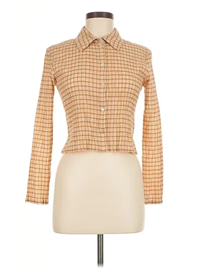 Pre-owned Paloma Wool Long Sleeve Blouse In Orange