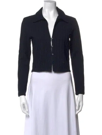 Pre-owned Paloma Wool Long Sleeve Button-up Top In Blue