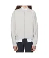 Paloma Wool Gray Nila Raglan Sleeve Jacket In White