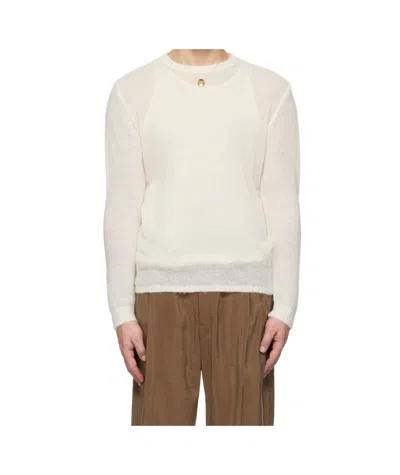 Paloma Wool Long Sleeve Sweater In White
