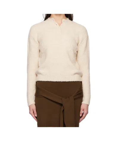 Paloma Wool Long Sleeve Sweater In Neutral