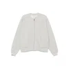Paloma Wool Gray Nila Raglan Sleeve Jacket In Animal Print