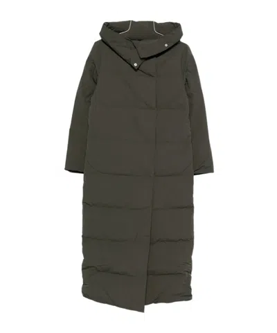 Paloma Wool Long-sleeved Cotton-padded Jacket In Green