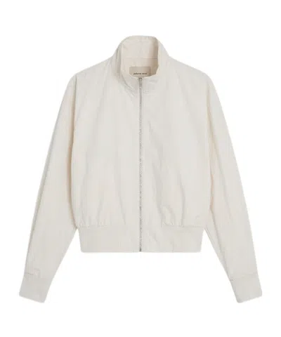Paloma Wool High-neck Bomber Jacket In White