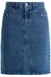 Paloma Wool Longuette Crowd In Denim Con Borchie In Blue