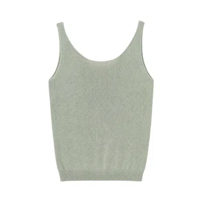 Pre-owned Paloma Wool Lotti Top 'green' | Women's Size S