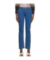 Paloma Wool Low-rise Straight Jeans In Blue