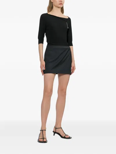 Paloma Wool Lumieti Mini Skirt In Gray