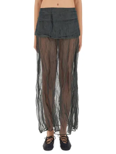 PALOMA WOOL PALOMA WOOL "MAE" LONG SKIRT
