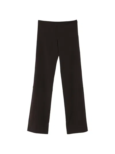 Paloma Wool 말렉 핀스트라이프 패턴 팬츠 In Black