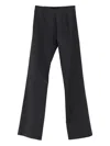 Paloma Wool Pinstripe Pattern Trousers In Blue