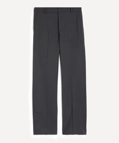 Paloma Wool Mens Lane Pockets Grey Suit Trousers