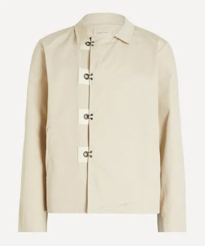 Paloma Wool Mens Maxi Ecru Twill Jacket