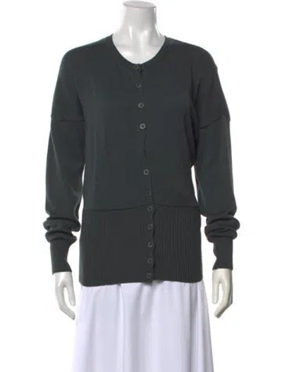 Pre-owned Paloma Wool Merino Wool Crew Neck Sweater In Grey