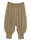 Paloma Wool Merino Wool Palazzo Trousers In Green