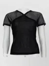 Paloma Wool Olimpia Sheer Mesh Short Top