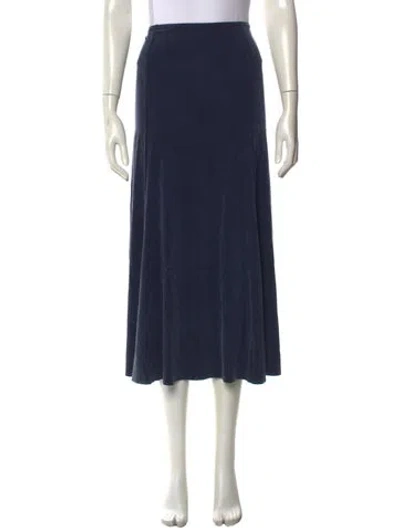 Pre-owned Paloma Wool Midi Length Skirt In Blue