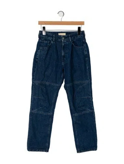 Pre-owned Paloma Wool Mid-rise Straight Leg Jeans In Blue