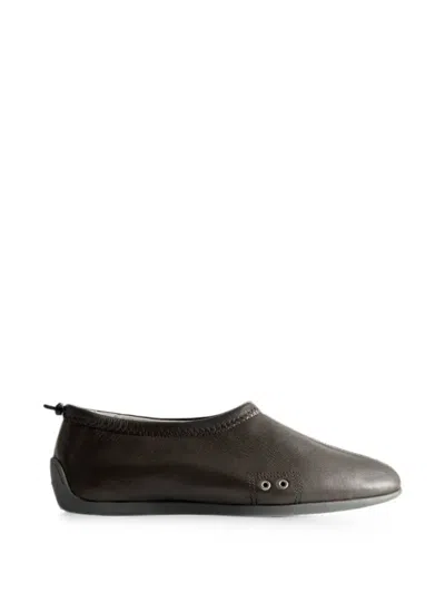 Paloma Wool Miles Ii Leather Sneakers In Brown