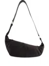 Paloma Wool Mini Dry Leather Shoulder Bag In Black