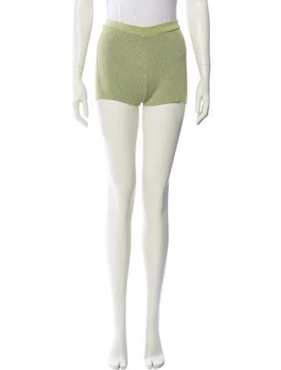 Pre-owned Paloma Wool Mini Shorts In Green