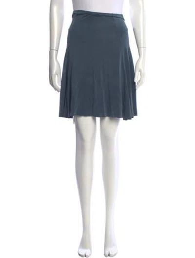 Pre-owned Paloma Wool Mini Skirt In Blue