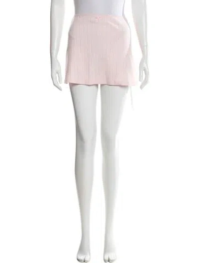 Pre-owned Paloma Wool Mini Skirt In Pink