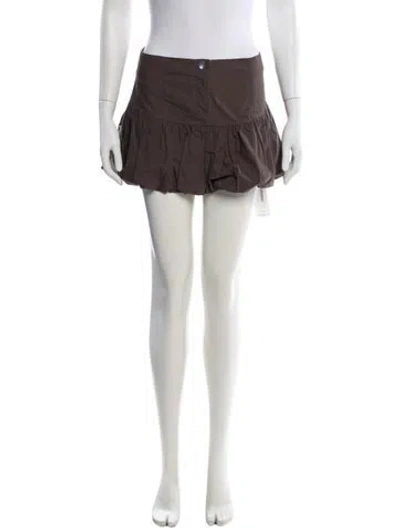 Pre-owned Paloma Wool Mini Skirt In White