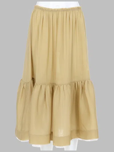 Paloma Wool Mini Wool Belt In Gold