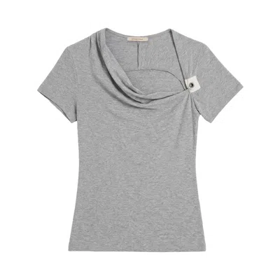Pre-owned Paloma Wool Mire Top 'grey' | Women's Size S In Gray