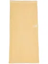 Paloma Wool Moon Open-knit Skirt In Yellow