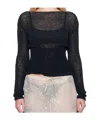 Paloma Wool Mosto Top Woman Navy In Black