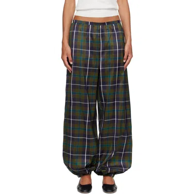 Paloma Wool Navy Boza Trousers In Black