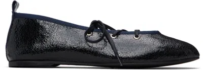 PALOMA WOOL NAVY PINA BALLERINA FLATS