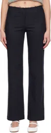 Paloma Wool Navy Sienna Trousers In 134 Navy
