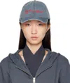 Paloma Wool Spah Baseball Cap In Gray
