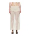 Paloma Wool Off-white Mae Maxi Skirt In White