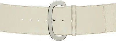 Paloma Wool Off-white Morris Belt In 620 Ecru