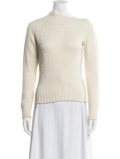 Pre-owned Paloma Wool Off-the-shoulder Sweater In Neutrals