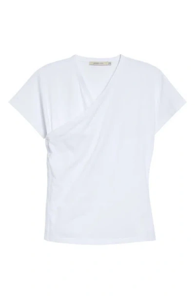 Paloma Wool Olimpia Side Snap Cotton Top In White