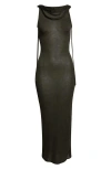 Paloma Wool Oliveti Sheer Dress In Brown