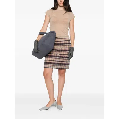 Paloma Wool Oma Semi-sheer Cap-sleeve T-shirt In Multi