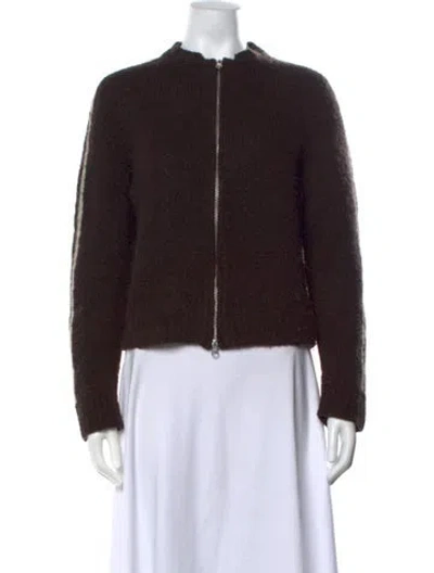 Pre-owned Paloma Wool Open Front Sweater In Brown