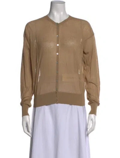 Pre-owned Paloma Wool Open Front Sweater In Neutral