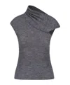 Paloma Wool Openwork Detail Sweater In Gray