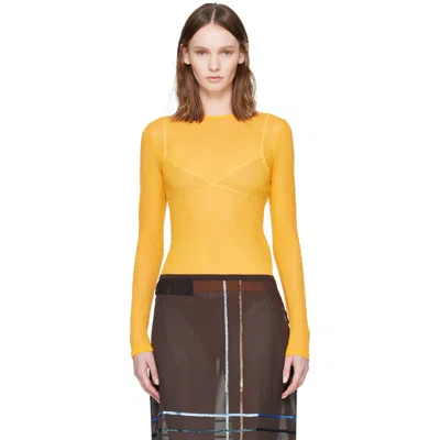 Paloma Wool Long-sleeve T-shirt In Yellow